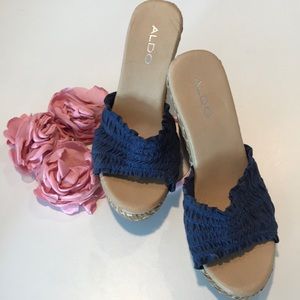 Aldo slip on fashion Heel